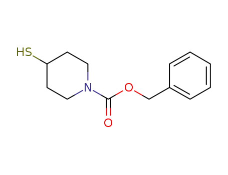 Molecular Structure of 833491-24-0 (benzyl 4-mercaptopiperidine-1-carboxylate)