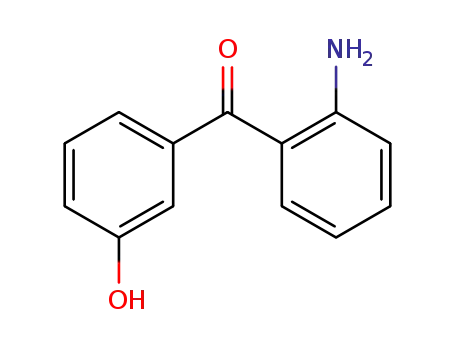 Molecular Structure of 38824-12-3 (2-Amino-3'-hydroxybenzophenone)