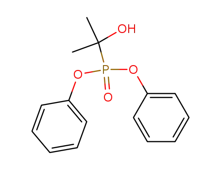 (α-hydroxy-isopropyl)-phosphonic acid diphenyl ester