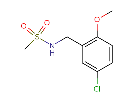N-[(5-chloro-2-methoxyphenyl)methyl]methanesulfonamide