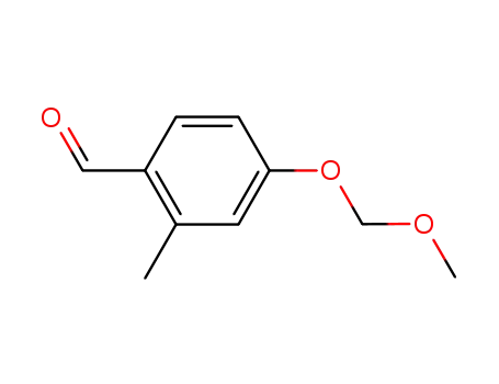 Benzaldehyde, 4-(methoxymethoxy)-2-methyl- (9CI)