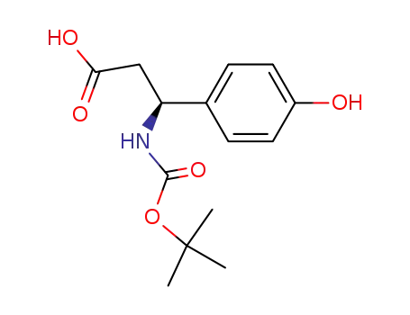 (S)-3-((tert-Butoxycarbonyl)amino)-3-(4-hydroxyphenyl)propanoic acid