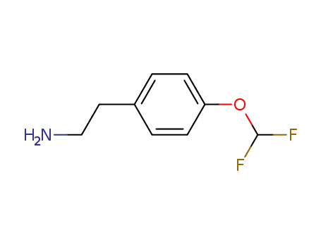 Benzeneethanamine, 4-(difluoromethoxy)- (9CI)