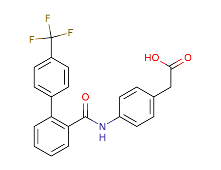 [4-({[4'-(trifluoromethyl)-1,1'-biphenyl-2-yl]carbonyl}amino)phenyl]acetic acid