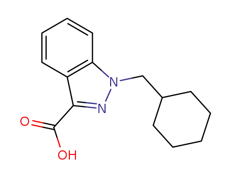 Molecular Structure of 1271630-11-5 (AB-CHMINACA metabolite M4)