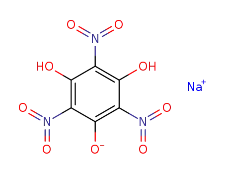 Molecular Structure of 887511-63-9 (1,3,5-Benzenetriol, 2,4,6-trinitro-, monosodium salt)