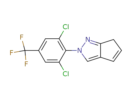 2-[2,6-Dichloro-4-(trifluoromethyl)phenyl]-6-hydrocyclopenta[1,2-c]pyrazole
