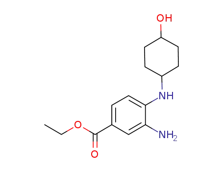 Benzoic acid, 3-aMino-4-[(trans-4-hydroxycyclohexyl)aMino]-, ethyl ester