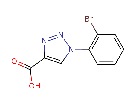 1-(2-bromophenyl)-1H-1,2,3-triazole-4-carboxylic acid