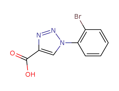 1-(2-bromophenyl)-1H-1,2,3-triazole-4-carboxylic acid