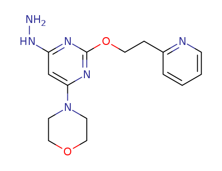 1-(6-Morpholino-2-(2-(Pyridin-2-Yl)Ethoxy)PyriMidin-4-Yl)Hydrazine