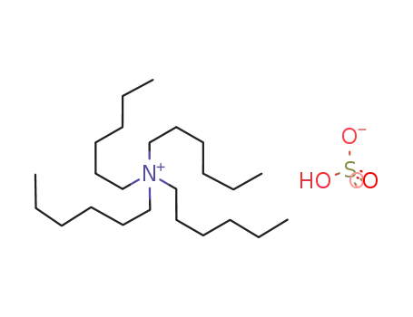 Molecular Structure of 32503-34-7 (Tetrahexylammonium hydrogensulphate)