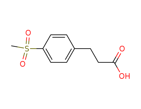 Benzenepropanoic acid,4-(methylsulfonyl)-