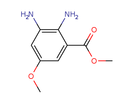 Benzoic acid, 2,3-diamino-5-methoxy-, methyl ester (9CI)