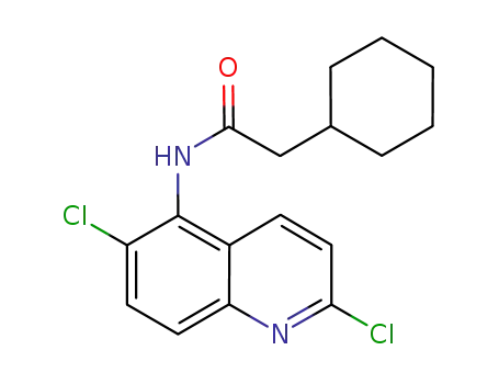 Cyclohexaneacetamide, N-(2,6-dichloro-5-quinolinyl)-