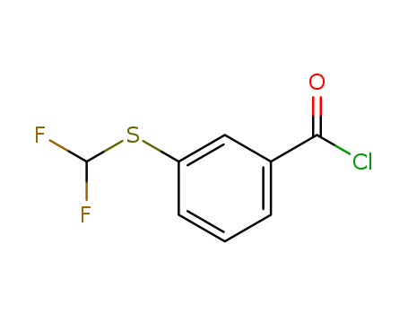 Benzoyl chloride,3-[(difluoromethyl)thio]-