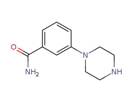 Benzamide, 3-(1-piperazinyl)-