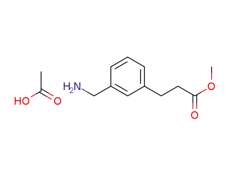 methyl 3-(3-aminomethylphenyl)propionate hydroacetate