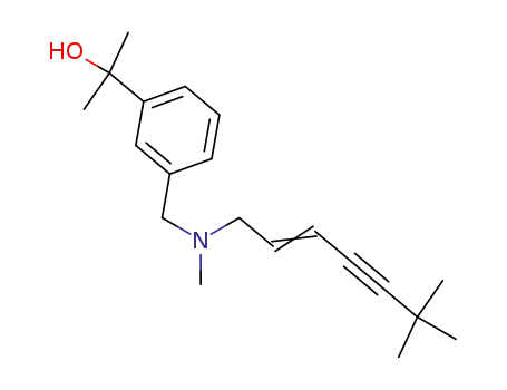 2-[3-{N-(6,6-dimethyl-2-hepten-4-ynyl)-N-methylaminomethyl}phenyl]-2-propanol