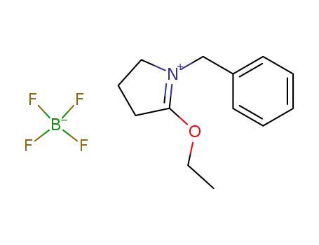 Molecular Structure of 75358-06-4 (2H-Pyrrolium, 5-ethoxy-3,4-dihydro-1-(phenylmethyl)-,
tetrafluoroborate(1-))