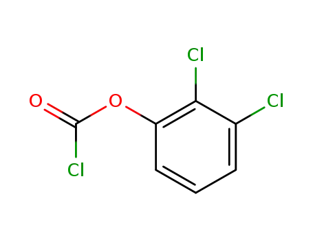 Molecular Structure of 841258-00-2 (Carbonochloridic acid, 2,3-dichlorophenyl ester)