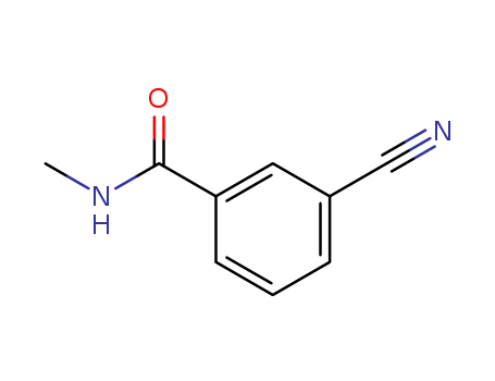 Benzamide, 3-cyano-N-methyl- (9CI)