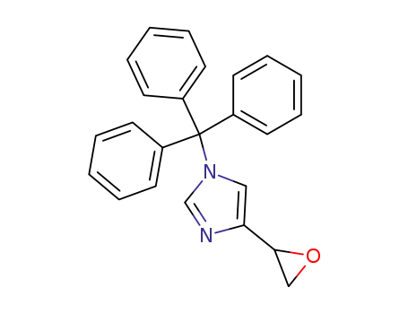 4-oxiranyl-1-trityl-1<i>H</i>-imidazole