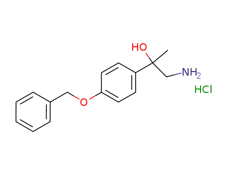 1-amino-2-[4-(phenylmethoxy)phenyl]propan-2-ol hydrochloride