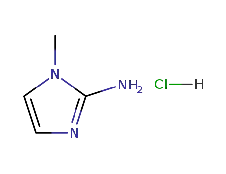 Molecular Structure of 1450-94-8 (1-Methyl-1H-iMidazol-2-aMine hydrochloride)