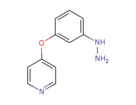 Pyridine, 4-(3-hydrazinophenoxy)-