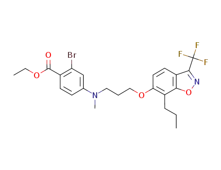 C<sub>24</sub>H<sub>26</sub>BrF<sub>3</sub>N<sub>2</sub>O<sub>4</sub>