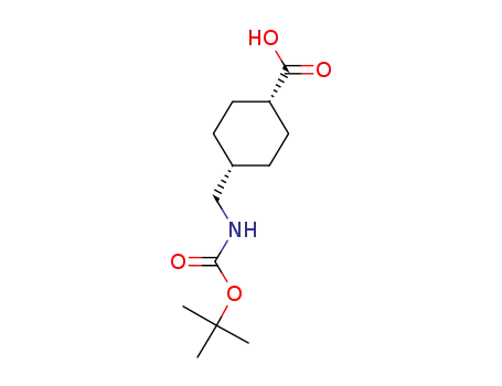 Molecular Structure of 847416-70-0 (cis-(1,1-DiMethylethoxy)carbonyl TranexaMic Acid)
