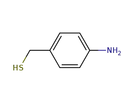 Molecular Structure of 90296-28-9 (Benzenemethanethiol, 4-amino-)