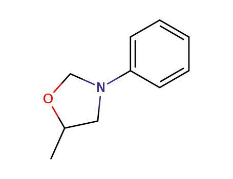 Molecular Structure of 73861-82-2 (5-methyl-3-phenyl-1,3-oxazolidine)