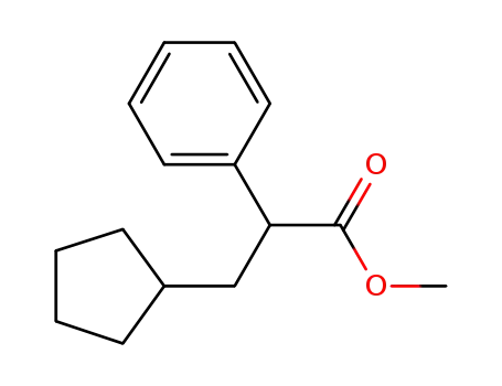 3-cyclopentyl-2-phenylpropionic acid methyl ester