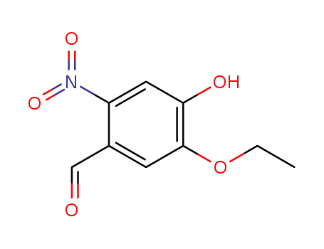 Benzaldehyde, 5-ethoxy-4-hydroxy-2-nitro- (9CI)