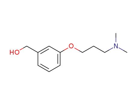 Molecular Structure of 912569-56-3 (3-[3-(Dimethylamino)propoxy]benzyl alcohol)