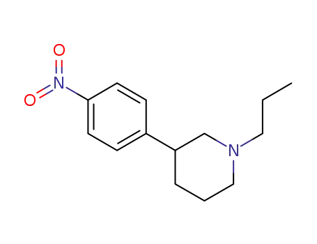 Piperidine, 3-(4-nitrophenyl)-1-propyl-