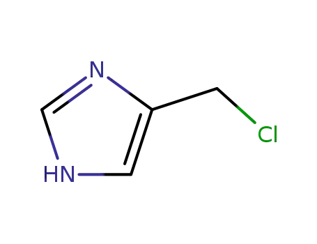 Molecular Structure of 23785-22-0 (4-(Chloromethyl)-1H-imidazole)