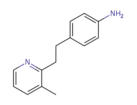 Benzenamine, 4-[2-(3-methyl-2-pyridinyl)ethyl]-