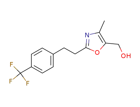 {4-methyl-2-[2-(4-trifluoromethyl-phenyl)-ethyl]-oxazol-5-yl}-methanol