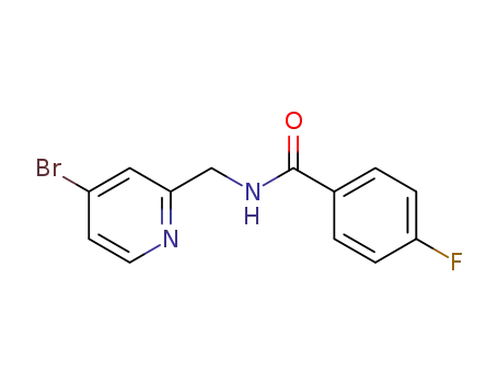 N-(4-bromopyridin-2-ylmethyl)-4-fluorobenzamide