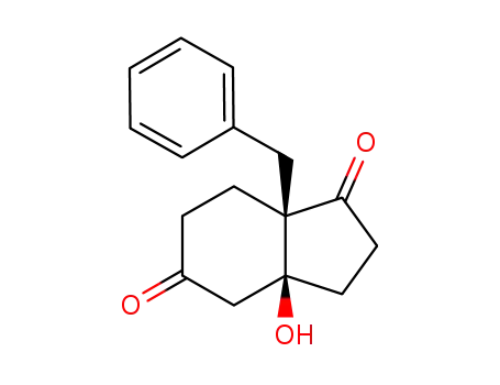7a-benzyl-3a-hydroxyhexahydroindene-1,5-dione