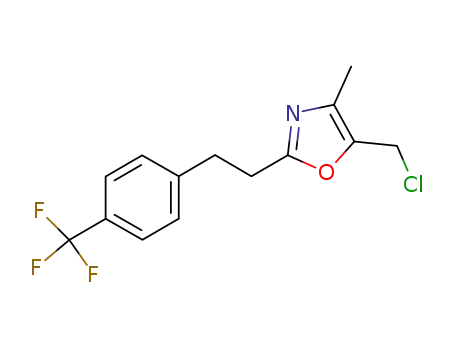 5-chloromethyl-4-methyl-2-[2-(4-trifluoromethyl-phenyl)-ethyl]-oxazole