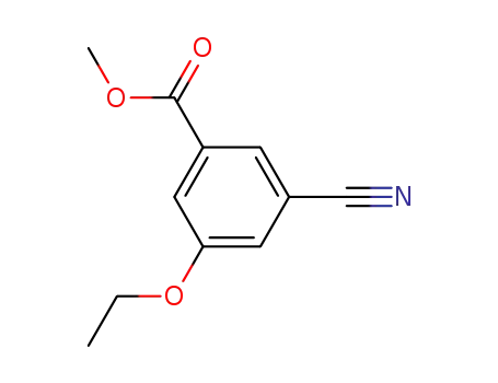 Benzoic acid, 3-cyano-5-ethoxy-, methyl ester (9CI)