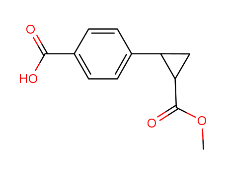 4-(2-(METHOXYCARBONYL)CYCLOPROPYL)BENZOIC ACID