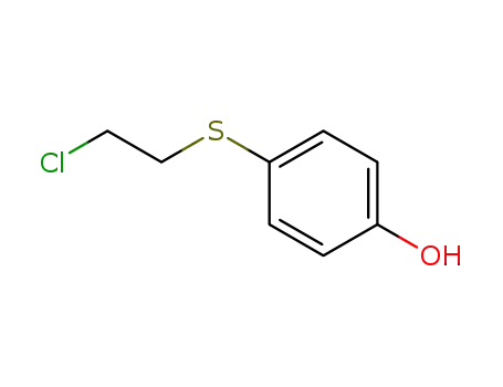 Phenol, 4-[(2-chloroethyl)thio]-