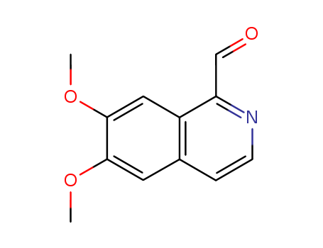 6,7-Dimethoxyisoquinoline-1-carbaldehyde cas  71046-35-0