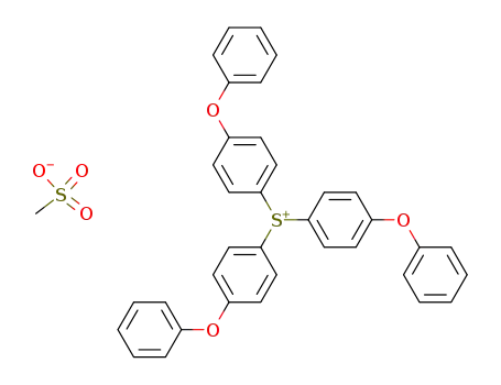 Sulfonium, tris(4-phenoxyphenyl)-, methanesulfonate