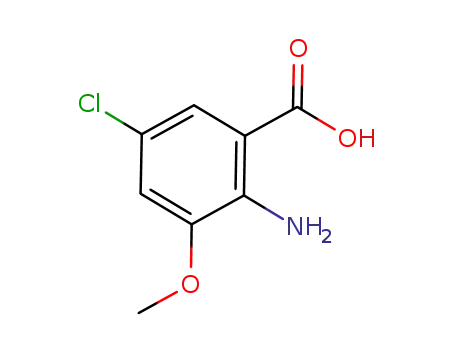 2-Amino-5-chloro-3-methoxy-benzoic acid